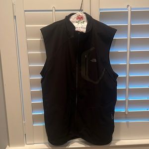 Black North Face flight Series light vest